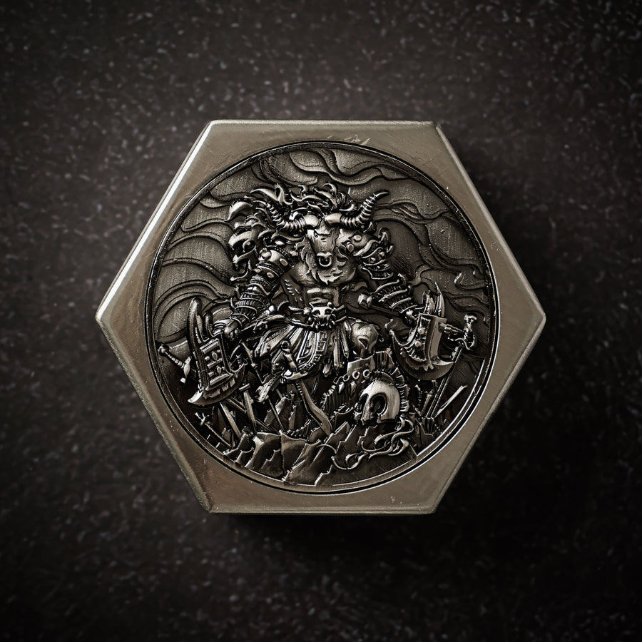 Minotaur's Nest - Metal Dice Box