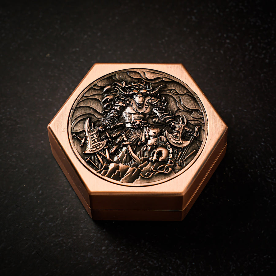 Minotaur's Nest - Metal Dice Box